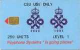 QUEENS AWARDS 250 UNIS LEVEL 1  CSU USE ONLY - Zu Identifizieren