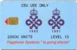 QUEENS AWARDS 20000 UNITS LEVEL 13 CSU USE ONLY - Da Identificare