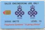 20000u LEVEL 13 SALES ENG. USE QUEENS AWARD - To Identify