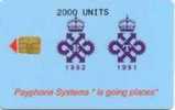 2000 UNITS  QUEENS AWARD Control GPT16xx - A Identificar