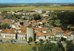 Carte Postale 17.  Aulnay-de-Saintonge    Vue D'avion  Trés Beau Plan - Aulnay