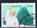 BR+ Brasilien 1980 Mi 1774 Johannes Paul II. - Gebruikt