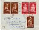 NZ079 / Healthmarken 1952.Attraktive Frankatur,Indien - Storia Postale