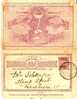 NZ080 / Victoria Kartenbrief 18 II(1 Penny Neuer Wert)1891 - Covers & Documents