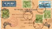 NZ153 / Trans-Tasman Air Mail Rundflug NZ./Austr./NZ.1934 - Cartas & Documentos