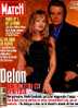 PARIS MATCH  N° 2489 Du 06 Février 1997  Alain DELON > Arielle DOMBASLE - People