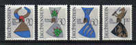 LIECH59 - LIECHTENSTEIN 1966 : Stemmi Serie N. 413/16  *** - Ungebraucht