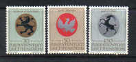LIECH61 - LIECHTENSTEIN 1969 : Stemmi Serie N. 462/64  *** - Unused Stamps