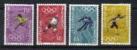 LIECH65  - LIECHTENSTEIN 1971 : Olimpiadi Serie N. 494/497  *** - Unused Stamps