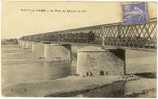 Carte Postale Ancienne Sully Sur Loire - Le Pont Du Chemin De Fer - Trains - Sully Sur Loire