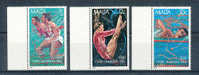 MALTA 1984  GIOCHI OLIMPICI ESTIVI A LOS ANGELES. SERIE COMPLETA MNH** - Zomer 1984: Los Angeles