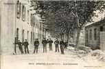 06 - ALPES MARITIMES - SOSPEL - CASERNE MILITAIRE Du 27e BATAILLON De CHASSEURS ALPINS - Sospel