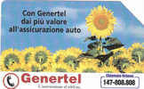 SCHEDE TELEFONICHE - PHONECARD - TELECARTE -  SCHEDA TELEFONICA GENERTEL - Publiques Figurées Ordinaires