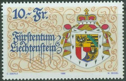 LIECHTENSTEIN..1996..Michel # 1136...MNH...MiCV - 16 Euro. - Neufs