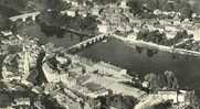 16   CONFOLENS   Vue Aérienne Sur La Vienne Et Les 2 Ponts - Confolens