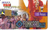 Philippines-call Of The Philippines Colourful Festivals-100 Pesos-used Card-6-3-1999+1card Prepiad Free - Philippinen