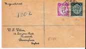 NYA009a / RHODESIEN -  Ex Zomba Nach Birmingham 1934. Einschreiben Mit Georg V (Brief, Cover, Letter, Lettre) - Nyasaland (1907-1953)