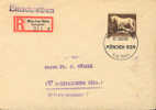 1944 Allemagne Munchen  Hippisme Horse-Racing Ippica  Cavallo Cheval Sur Enveloppe - Hippisme