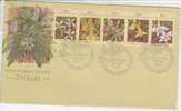 Christmas Island  1994 Orchids FDC - Christmaseiland