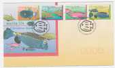 Christmas Islands 1996 Marine Life (20c,30c,45c,90c)   FDC - Christmaseiland