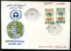 EGYPT  COVERS > FDC > 1995 > UN  INTERNATIONAL OZONE DAY - Andere & Zonder Classificatie