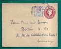 UK - 1910 VF UPRATED ENTIRE EDWARD VII COVER St. JOHN´S To GERMANY - Postwaardestukken