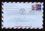 FDC AirMail Aerogramme 11 Cent - Jun 16, 1961 - 3c. 1961-... Cartas & Documentos