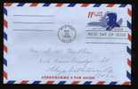 FDC John F. Kennedy - AirMail Aerogramme May 29, 1965 - Kennedy (John F.)