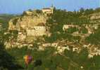 CARTE POSTALE - FRANCE - LOT - ROCAMADOUR - MONTGOLFIERE - Luchtballon