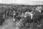 CPSM Sauveterre De Béarn - Le Gove D´Oloron Et Le Vieux Pont De La Légende Vus Des Terrasses - Sauveterre De Bearn