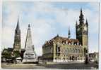 Cpsm ARMENTIERES Hotel De Ville - Monument Aux Morts - Eglise St Vaast - N°82 Cim - Armentieres