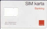 Slovaquie, Orange SIM Transparent Card Without Chip - Slowakije