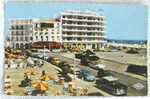 Cpsm 66 CANET PLAGE Vue Generale De La Place - Animation Voitures Anciennes - Canet Plage