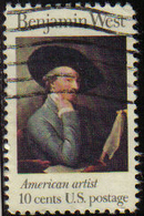 USA 1975 Scott 1553 Sello º Pintor Americano Benjamin West (1738-1820) Michel 1163 Yvert 1043 Estados Unidos United Stat - Gebraucht