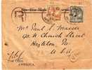 LEE010a / LEEWARD IS: -  St.Johns 1925,Einschreiben Nach Hasleton, USA - Leeward  Islands