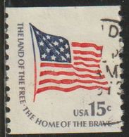 USA 1976 Scott 1618c Sello º Fort McHenry Flag Bandera Americana Tierra De Libertad Michel 1532C Yvert 1204a - Usati