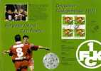 Football: Document Illustrée 1er Jour Champion Bundesliga 1998:  1. FC Kaiserslautern First Day Sheet From Germany - Equipos Famosos