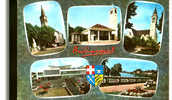 CARTE POSTALE D AUDINCOURT - EGLISE PROTESTANTE - EGLISE DU SACRE-COEUR - EGLISE DE  L IMMACULEE CONCEPTION - Montbéliard