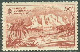 A.O.F. 1947..Michel # 37...MLH. - Unused Stamps