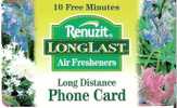 USA: Prepaid Global Telecommunication Solution - Renuzit Air Fresheners - Sonstige & Ohne Zuordnung
