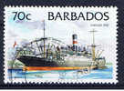 BDS+ Barbados 1994 Mi 864XI - 65XI Schiffe - Barbados (1966-...)