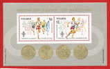 POLONIA  1984  ATLETI POLACCHI VINCITORI AI GIOCHI OLIMPICI DI LOS ANGELES DEL 1932. BF YT 102  MNH** - Blocs & Hojas