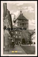 ALTE POSTKARTE ROTTWEIL A-H-STRASSE J. Wernz Laier Motorrad Moto Velo Motocyclette Cpa Postcard Ansichtskarte - Rottweil