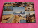 Vues Multiples De Marseillan-Plage , Camping, Ski Nautique, Ron-point, Canal , 2Cv 403, 404 - 1966 - Marseillan