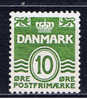 DK+ Dänemark 1951 Mi 328 OG Ziffernserie - Neufs