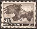 AUSTRIA - 1952 20s Bird Airmail. Scott C60. Used - Otros & Sin Clasificación