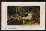 Early Postcard Aberystwyth "Cwm" Woods Cardigan Wales - Ref B139 - Cardiganshire