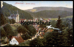 ALTE POSTKARTE ALTENBRAK IM BODETAL PANORAMA ORTSANSICHT HARZ Cpa Postcard AK Ansichtskarte - Altenbrak