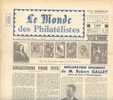 LE MONDE PHILATELIQUE N°213  SEPTEMBRE  1969 - Francesi (dal 1941))