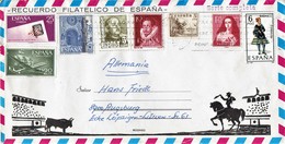 Spanien / Spain - Umschlag Echt Gelaufen / Cover Used (c510) - Lettres & Documents